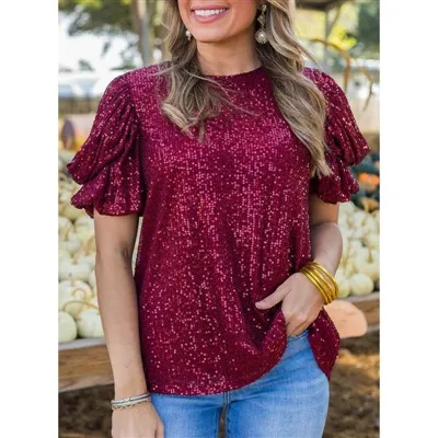 تونیک پولک قرمز